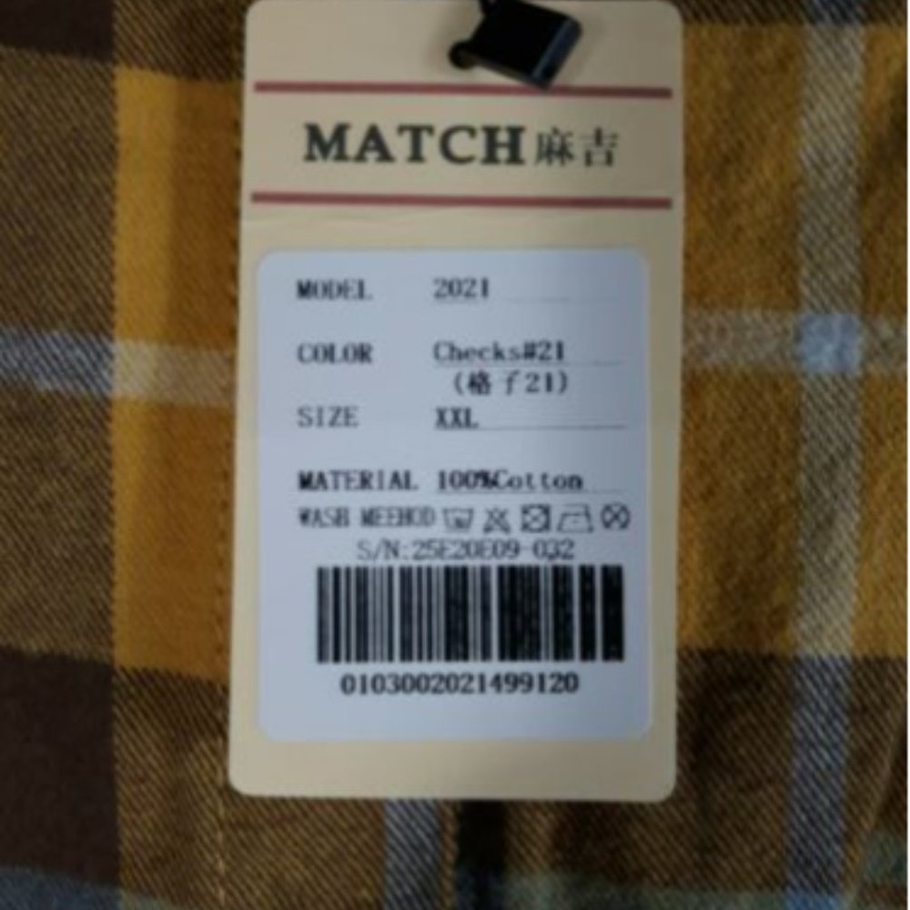 MATCHSTICK Argus Womens Plaid Shirt Flannel L/S Button Roll Sleeves/Sides XXL - Picture 7 of 8
